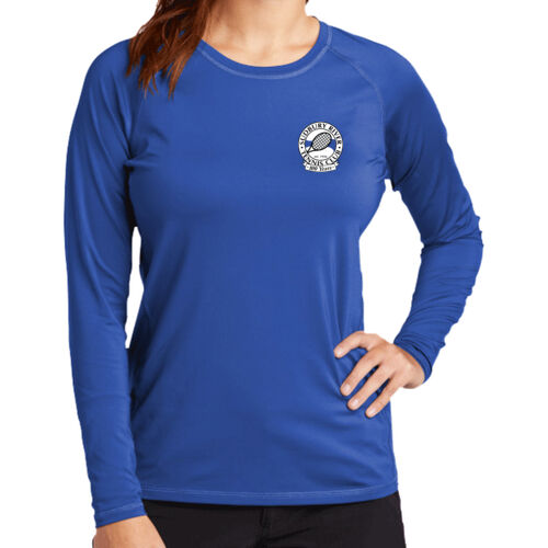 100 YRS - Ladies Long Sleeve Rashguard Tee Thumbnail